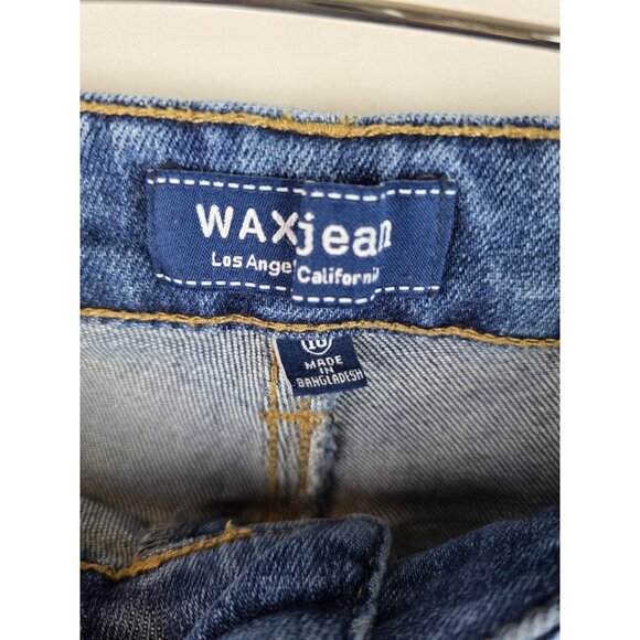 Wax Jean Women's Jeans Size 18 Skinny Distressed Denim Pants - Picture 7 of 10
